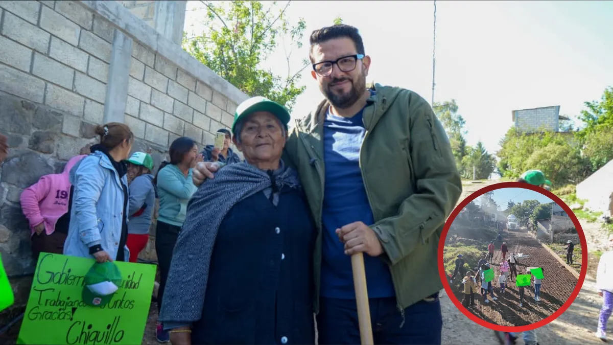 Trabajan vecinos y autoridades para mejorar camino olvidado en Almoloya de Juárez