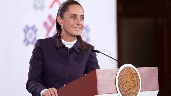 Claudia Sheinbaum destacó que los empresarios de Estados Unidos encabezan la defensa del T-MEC por los beneficios compartidos.