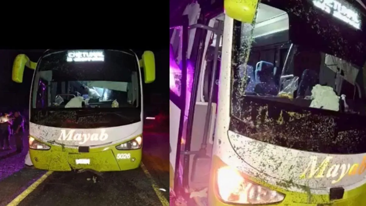 Mérida: Chofer quería entregar pasajeros a la delincuencia, aseguran pasajeros