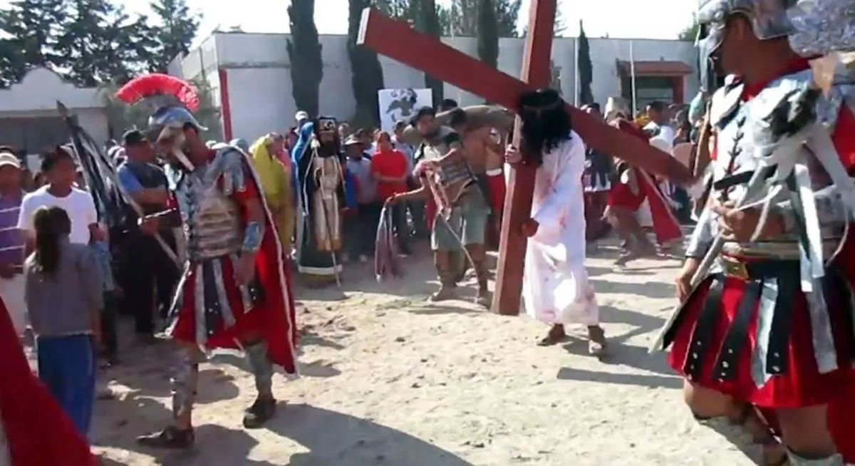 Tecámac: Alistan Viacrucis en comunidades