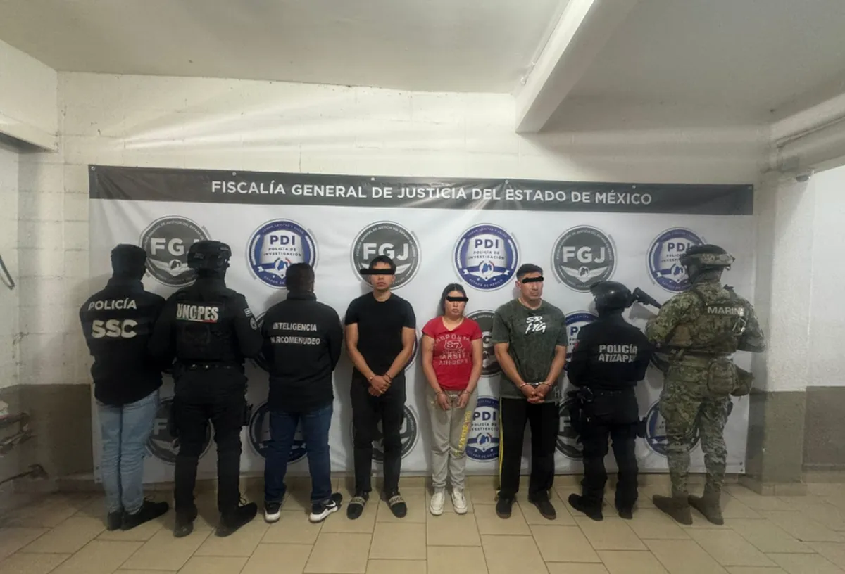 Golpe al crimen: Capturan en Atizapán a presuntos responsables de multihomicidio en Azcapotzalco