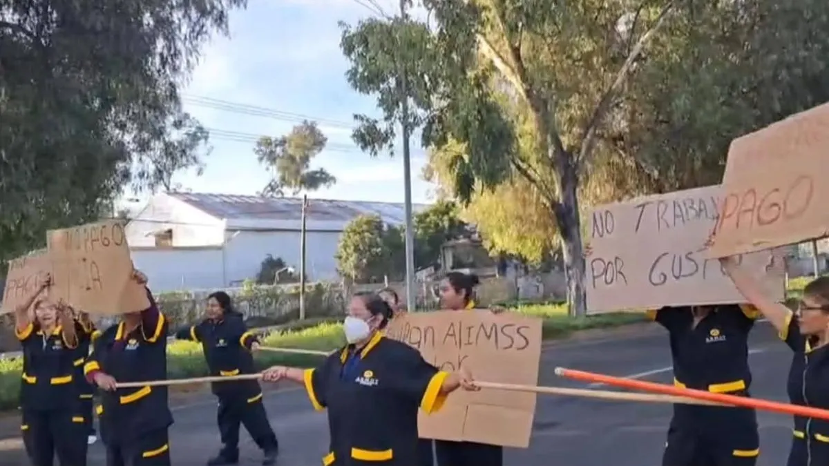 Trabajadoras del Hospital Materno Infantil de La Paz protestan por falta de pagos