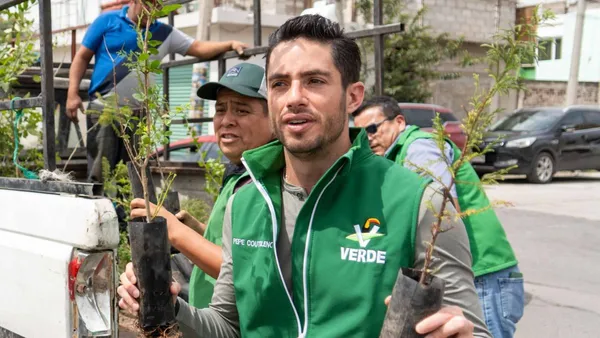Couttolenc arranca reforestación en el Edomex; la meta es plantar 750 mil árboles 