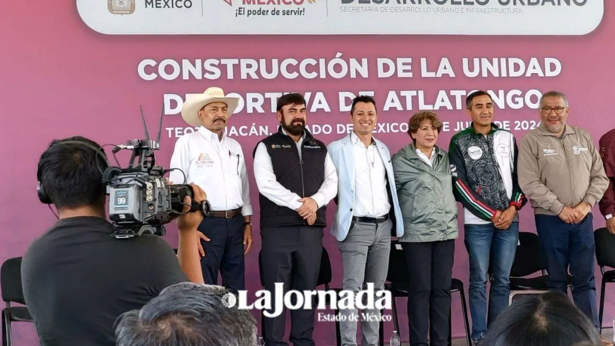Teotihuacán tendrá Unidad Deportiva: Delfina Gómez
