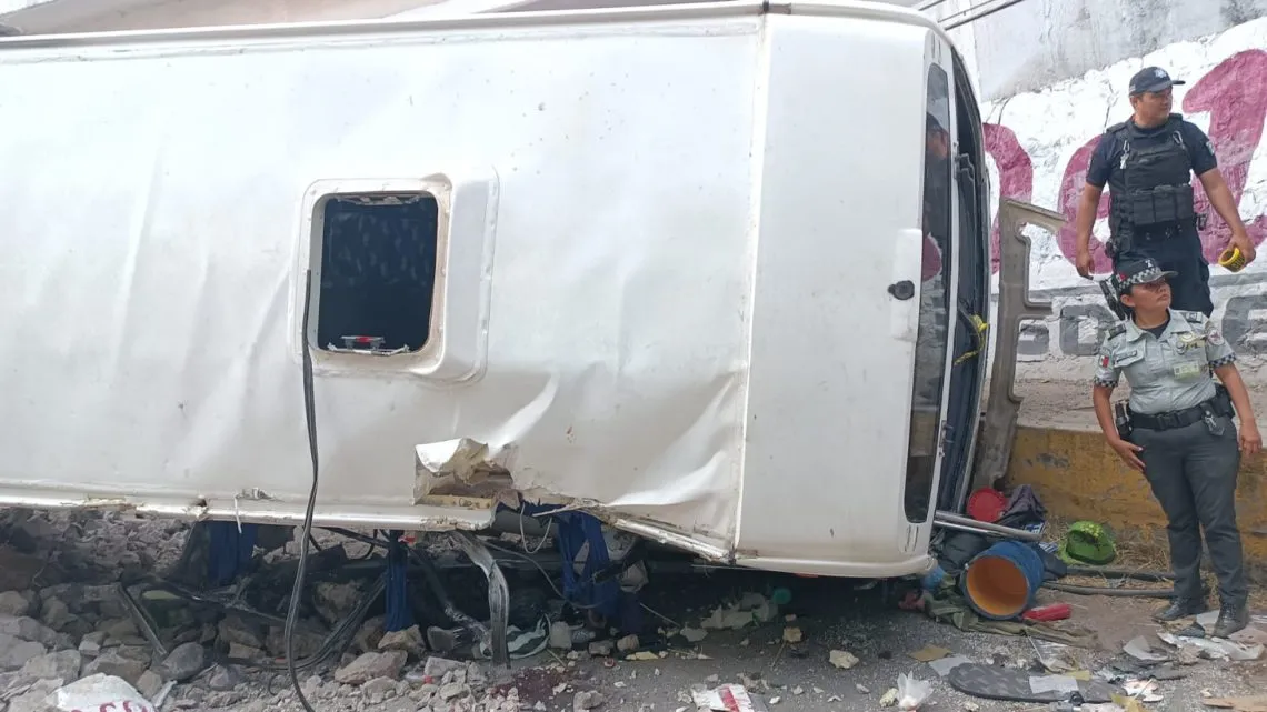 Video: Reportan fuerte accidente en la autopista México-Pirámides