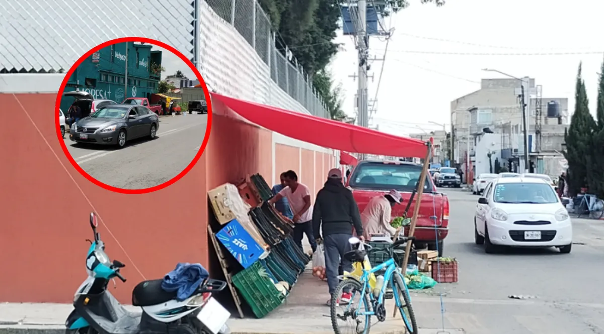Comercio informal se apropia de calles en Santa Ana Tlapaltitlán