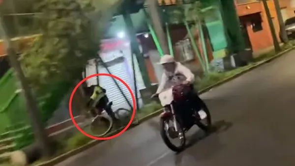 Ciclistas del Edomex en alerta por ataques de motociclistas (VIDEO)