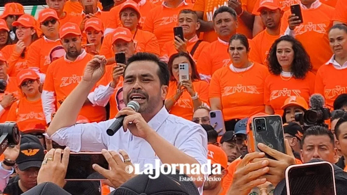 Máynez propone modernizar el transporte en Edomex