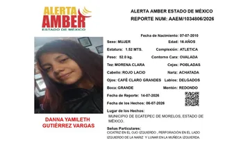 Alerta Amber: Se busca a Danna Yamileth Gutiérrez Vargas; desapareció en Ecatepec