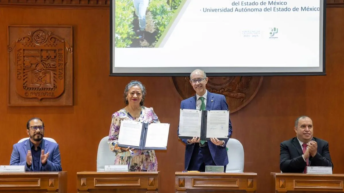 Secretaría del Campo y UAEMex firman convenio a favor de estudiantes