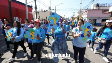 Realizan marcha para visibilizar el autismo