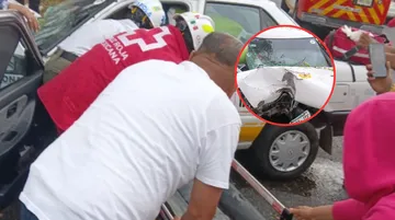 Alerta Vial en Toluca: Choque aparatoso en Paseo Tollocan colapsa el tránsito hacia C.U.