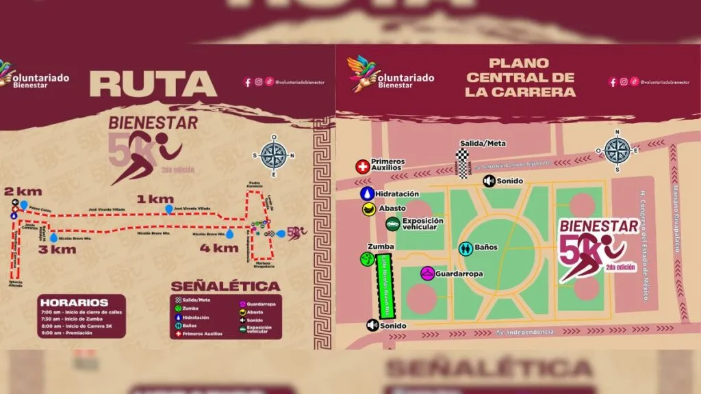 Calles del centro de Toluca cerradas hoy 14 de diciembre