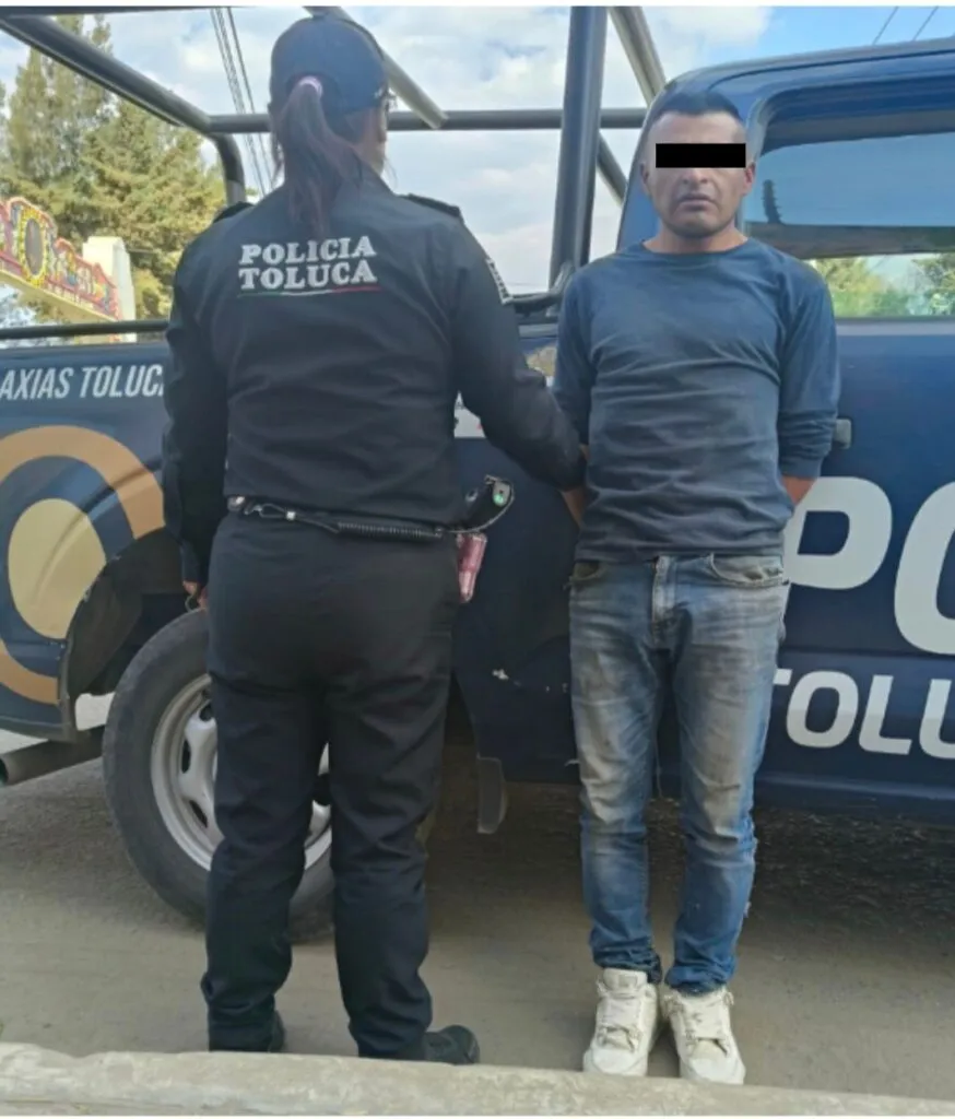 Detienen a siete personas en operativos de seguridad en Toluca