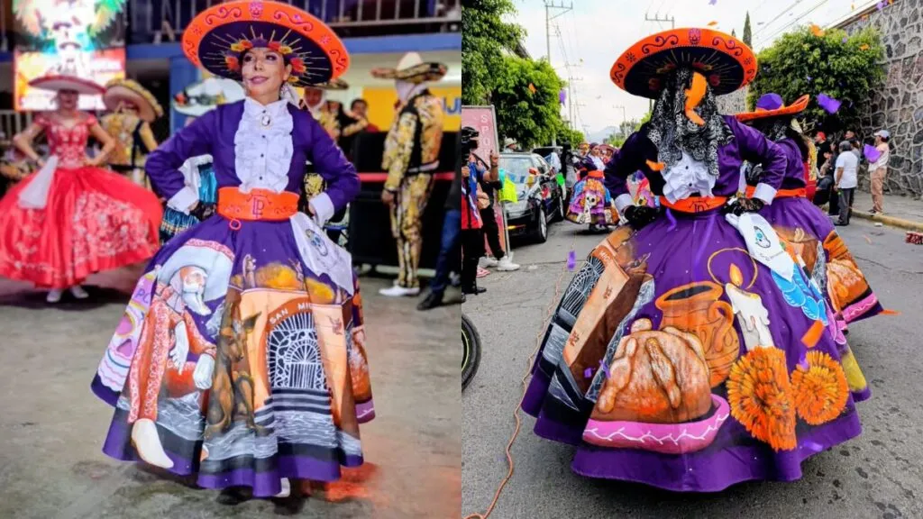 Chimalhuacán recibe a los difuntos al ritmo de carnaval