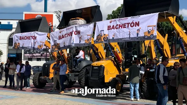 Ecatepec invierte 143 mdp en maquinaria para rehabilitar calles destruidas