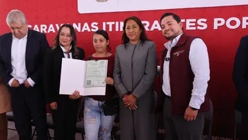 Caravanas por la Justicia llegan a Chimalhuacán con más de 100 trámites gratuitos y a bajo costo