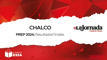 Finaliza PREP 2024: Así quedaron los porcentajes en Chalco para la alcaldía