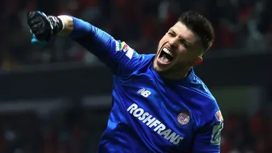 Foto de Tiago Volpi, portero del Toluca, que se enfrentará al León en vivo este sábado por la tarde.