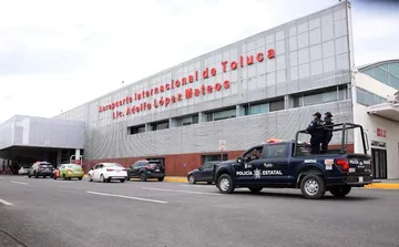 Refuerzan seguridad en el Aeropuerto de Toluca con el Plan Kukulkán
