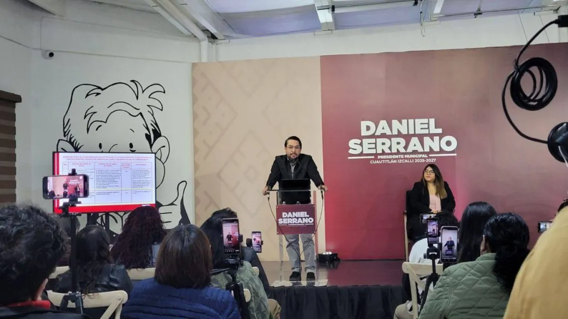 Cuautitlán Izcalli cuenta con el pasivo laboral más grande del país: Daniel Serrano
