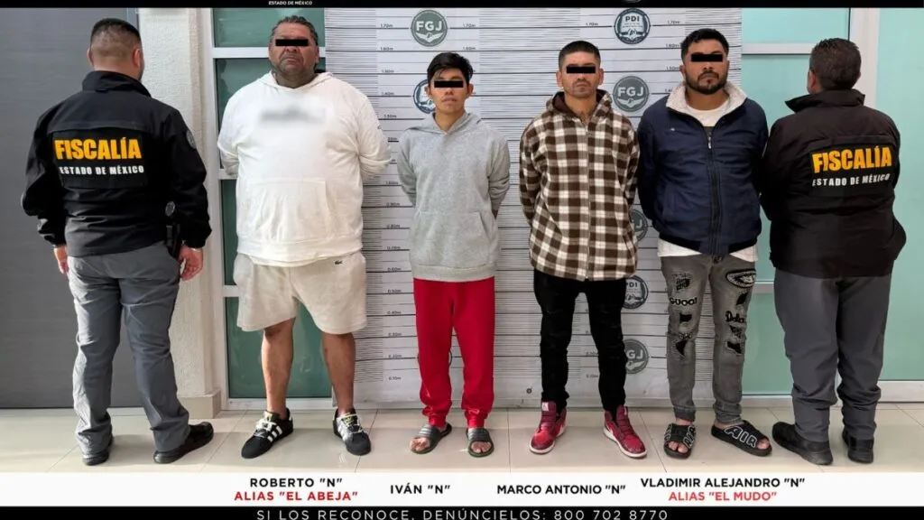 FGJEM desarticula red extorsiva y de narcomenudeo en la Central de Abasto Ecatepec