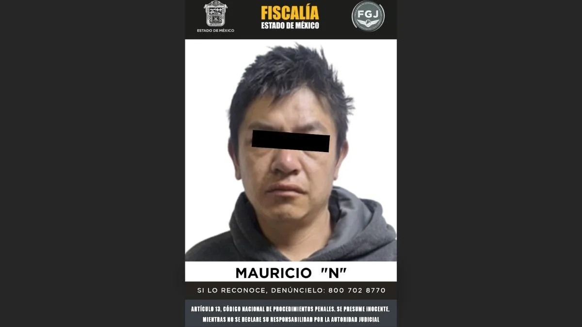 Fiscalía detiene a hombre por homicidio en Tlalmanalco