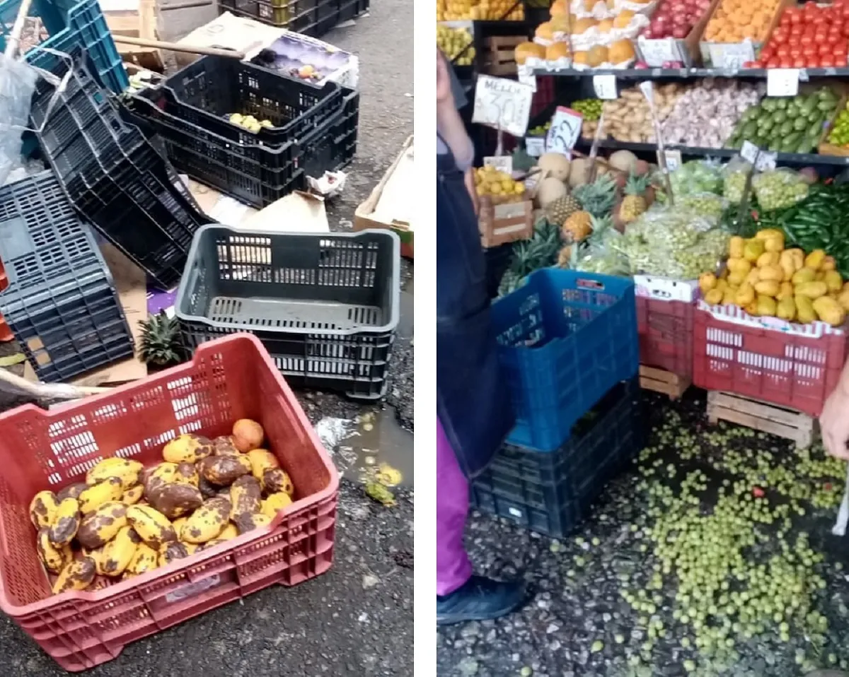 Los locatarios piden respeto