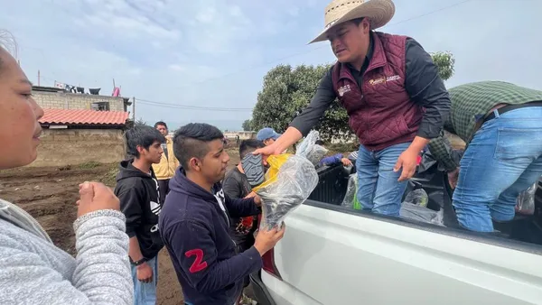 Delfina Gómez instruye a activar el seguro para apoyar a campesinos