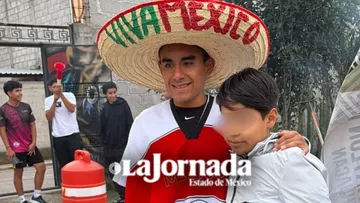 Jorge Cruz Pérez motiva a jóvenes de Teotihuacán tras imponer récord nacional en Chicago
