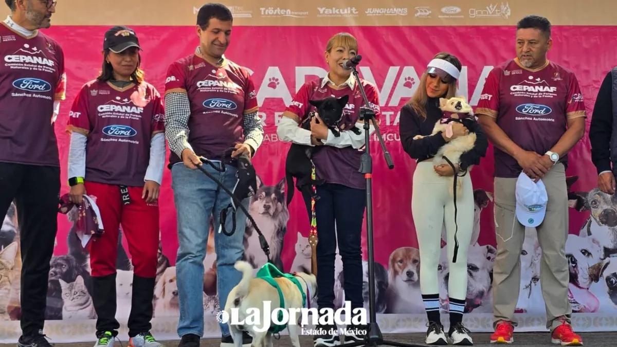 Realizan Caravana por el Bienestar Animal en Toluca