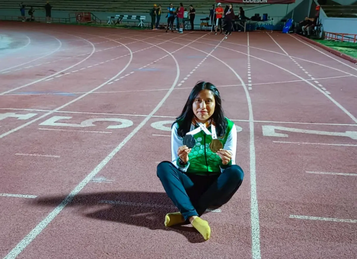 Carmen Álvarez, obtuvo dos preseas en Universiada Nacional 