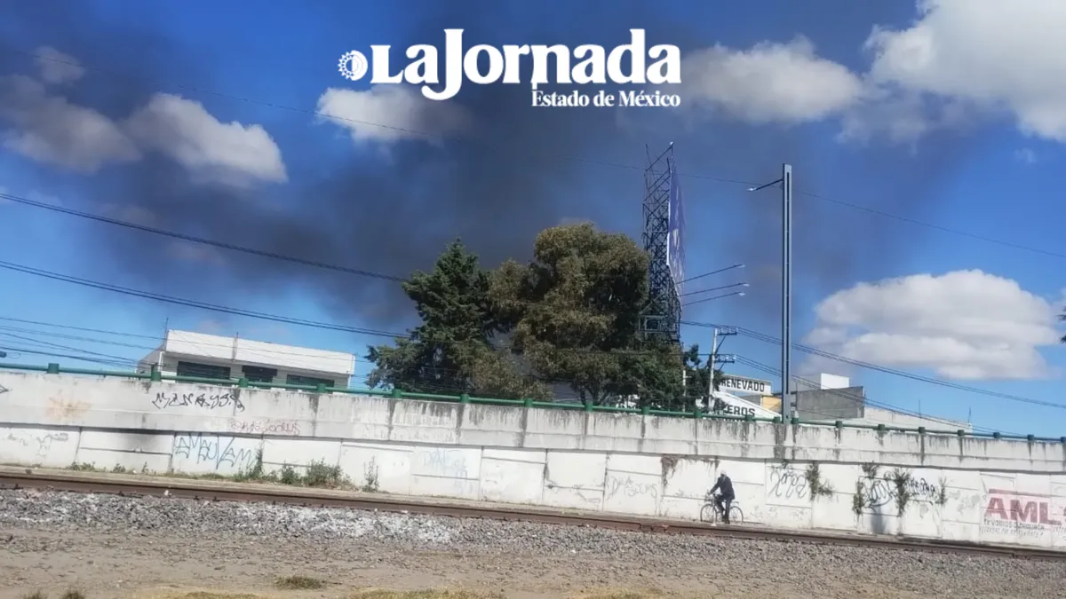[VIDEOS]  Desplome de avioneta en San Pedro Totolpec en Toluca