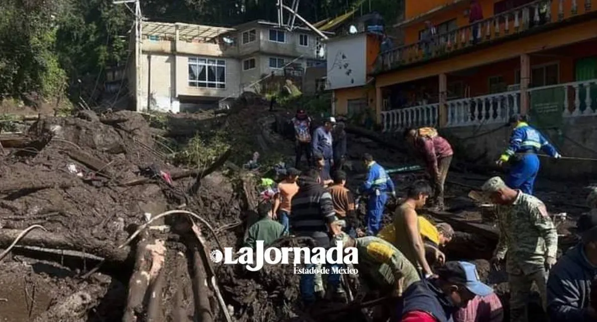 Ecatepec y Coacalco: Intensifican labores para retirar toneladas de lodo en calles