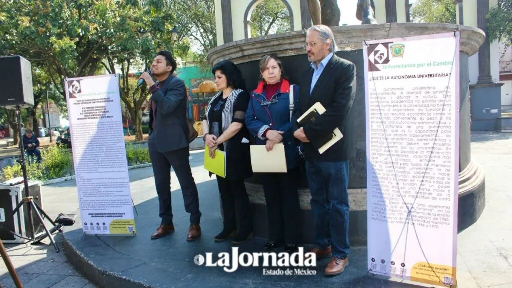 Colectivo universitario pide voto directo para elegir Rector en la UAEMex