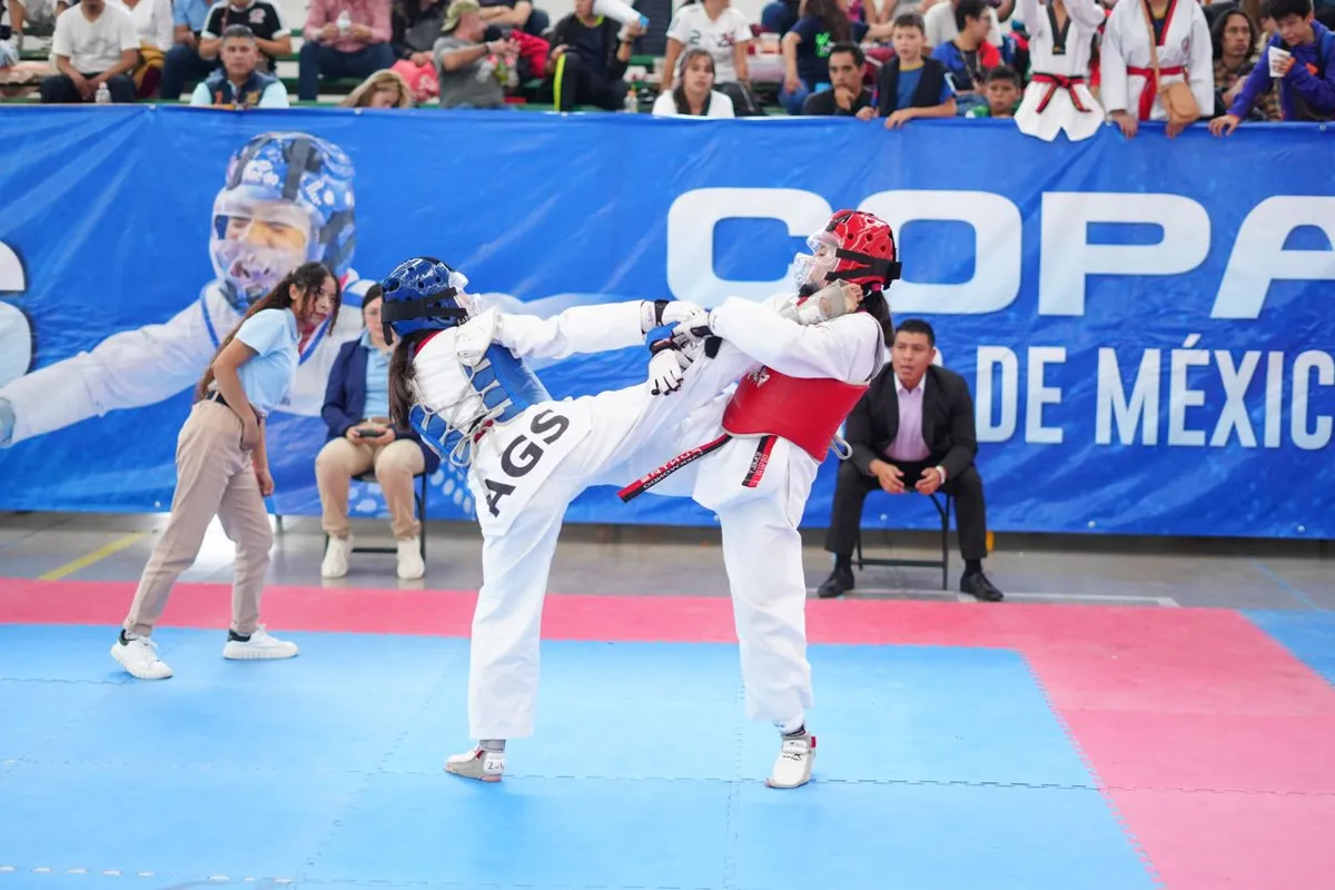 Foto de la Copa de Taekwondo en el Estado de México 2023.