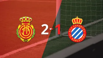 Mallorca logró una victoria con gol agónico por 2 a 1 frente a Espanyol