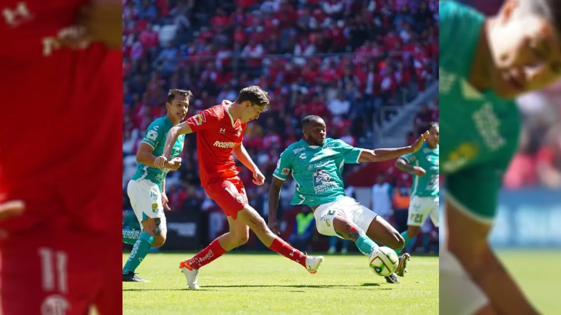 Se dividen puntos entre Toluca y León, el marcador quedó en ceros