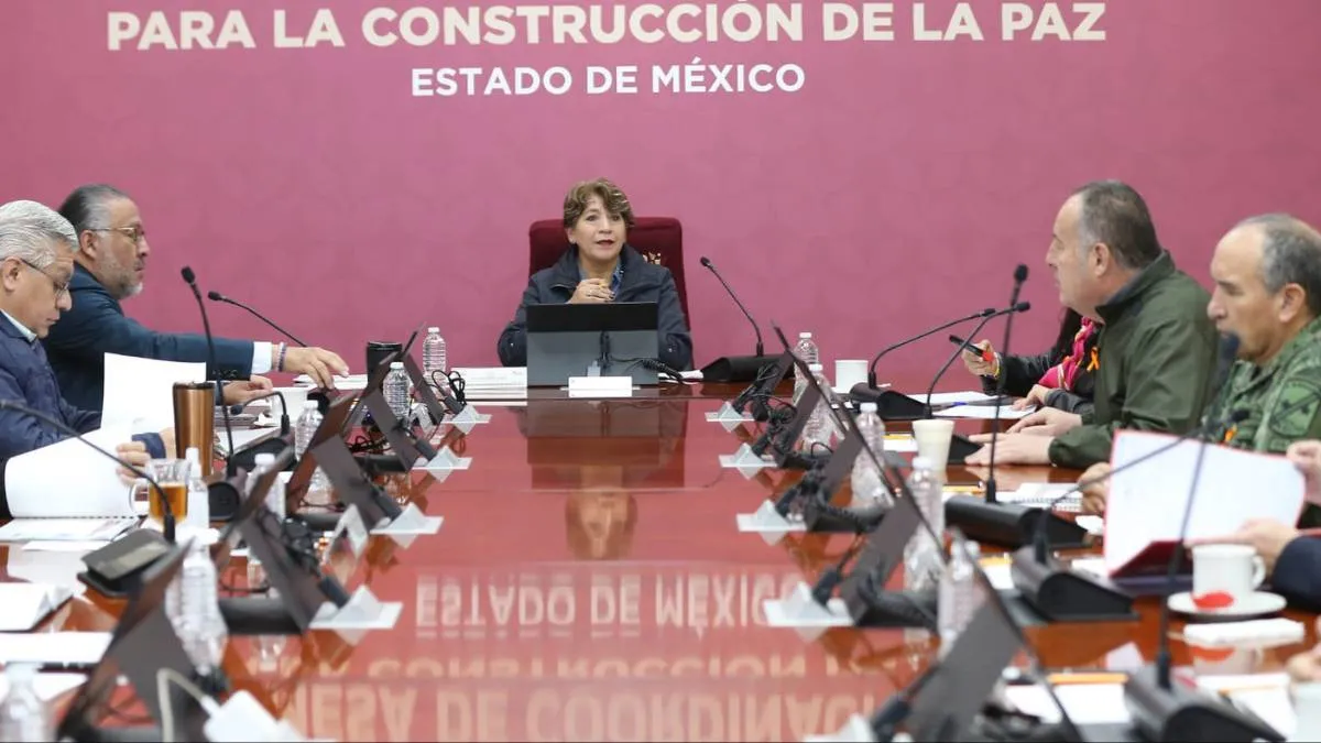 Edomex con más seguridad gracias a la coordinación de Delfina Gómez Álvarez