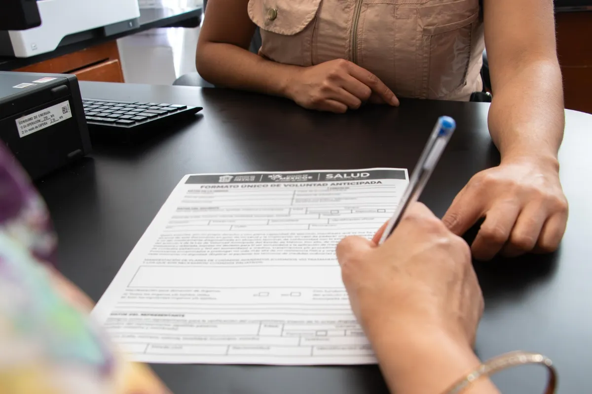 El ISSEMYM ofrece a sus pacientes la posibilidad de suscribir este documento de manera gratuita.