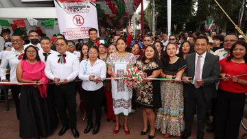 Con gran verbena celebramos juntos las Fiestas Patrias en la cabecera municipal: Xóchitl Flores