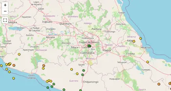 Sismos perceptibles en distintas delegaciones de CDMX