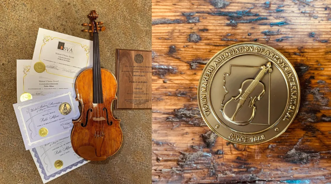 Pablo Alfaro el laudero de México