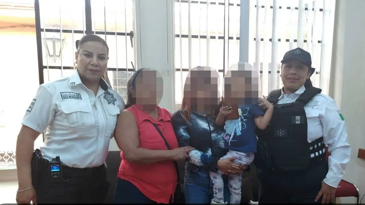 Niña de 3 años que deambulaba en calles de Ecatepec ya fue rescatada