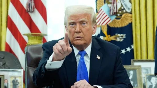 Trump dijo que Venezuela ha sido "muy hostil" hacia Estados Unidos.