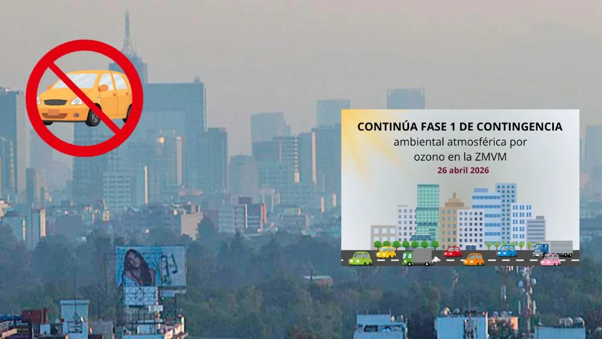 CAME mantiene Contingencia Ambiental en la ZMVM y CDMX hoy 26 de abril