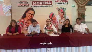 (Video)Del Moral sumará al proyecto de la 4T; Azucena Cisneros