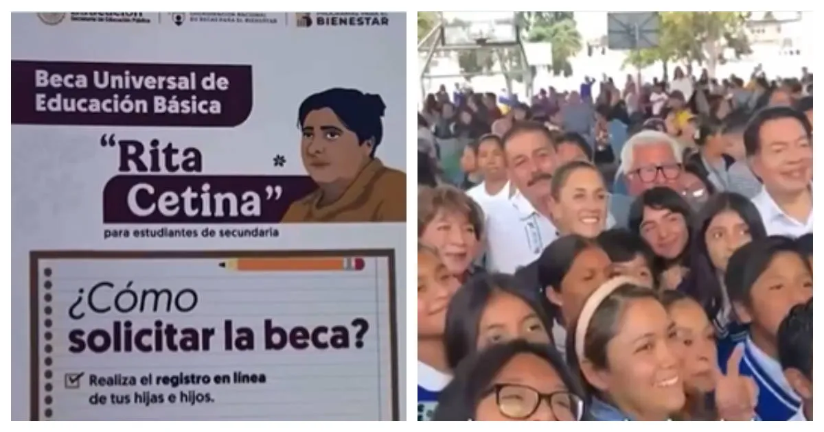 Se dio a conocer la fecha de registro a la Beca Rita Cetina que tendrá cobertura a nivel nacional, pero que por el momento de inicio la inscripción es para estudiantes de secundaria.