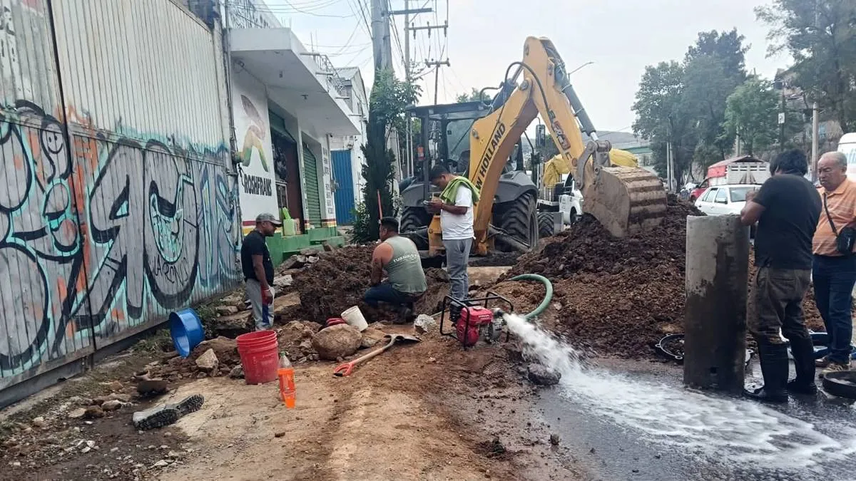 Estas son las colonias de Tlalnepantla que se quedarán sin agua por una fuga