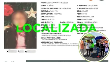 Ximena es hallada tras bloqueo de cinco horas en la México-Pachuca; su ausencia fue voluntaria